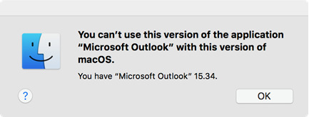 Microsoft update mac not working
